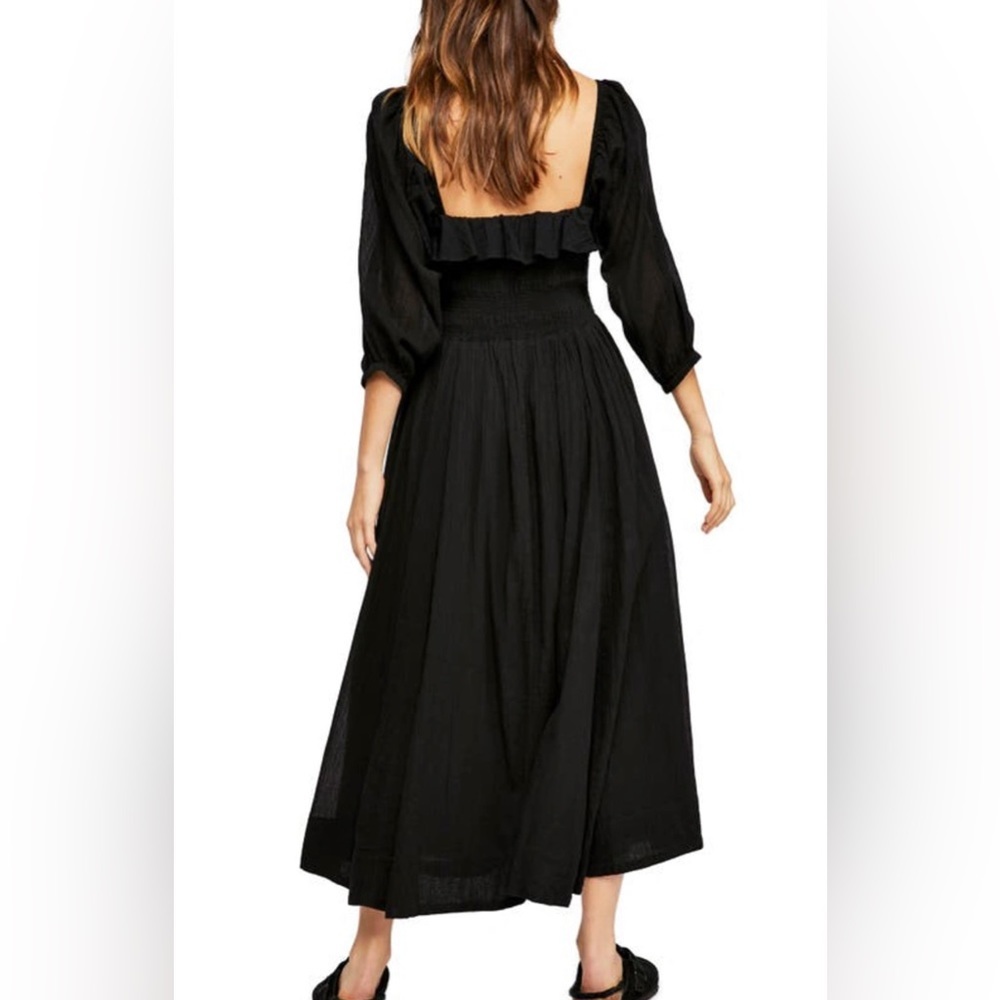 Free People | Black Maxi Dress - Picture 2 of 9